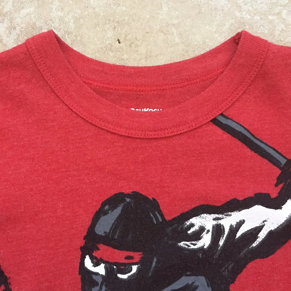 OshKosh B'gosh Boys Ninja with Sword Tee Shirt